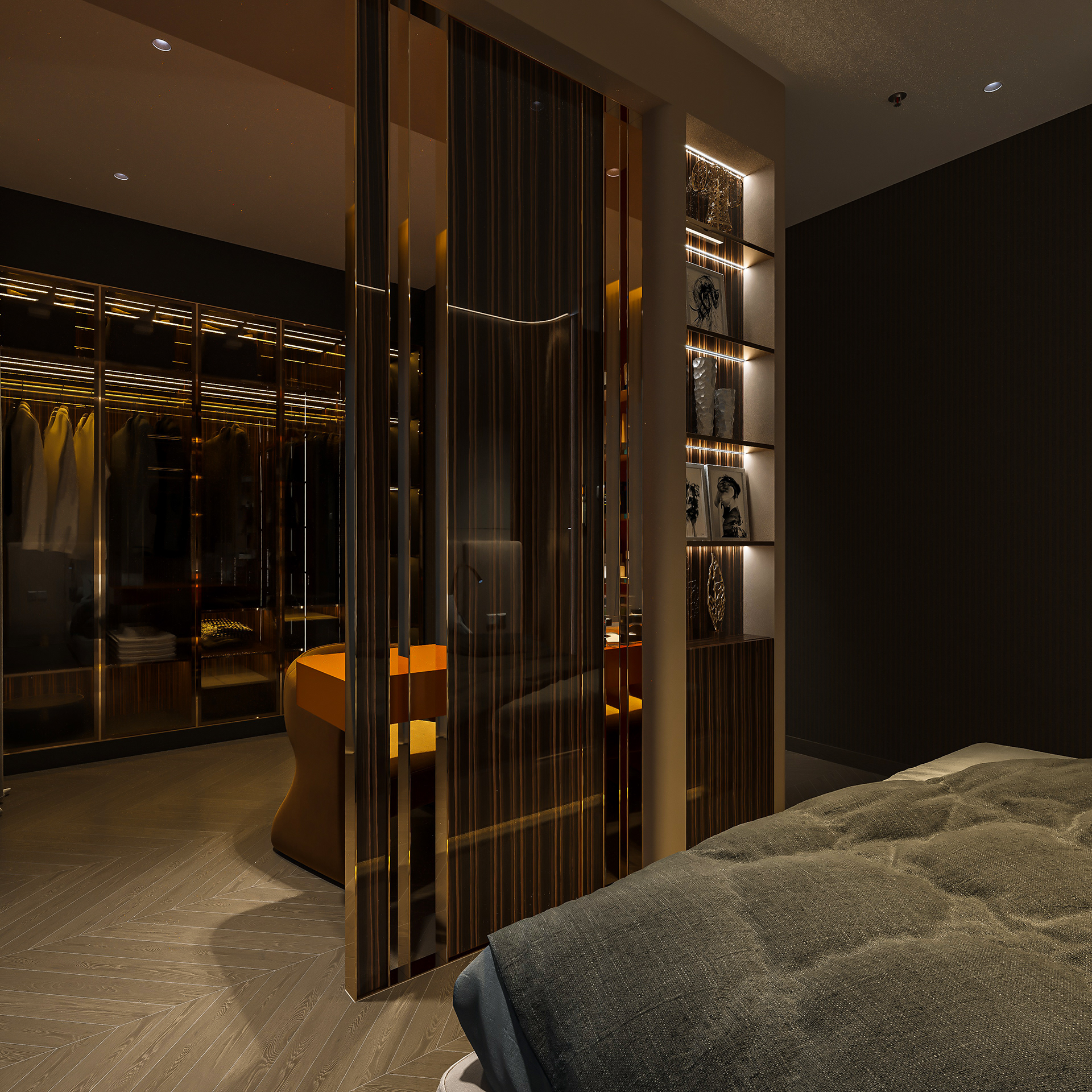 MASTERBEDROOM 卧室公寓丨K&Bstudio-14