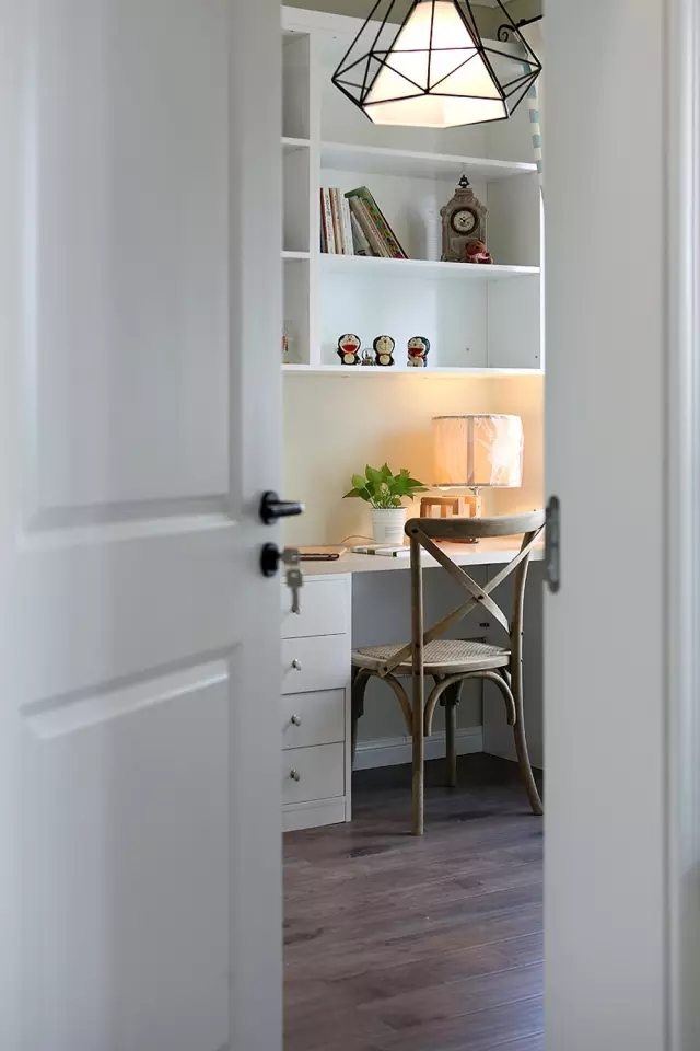 快来取经！100㎡美过样板间的三居室,混搭新格调！-12