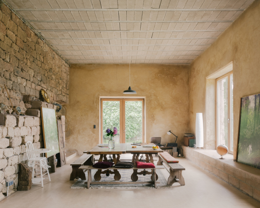 森林中的 16 世纪老屋重生-12