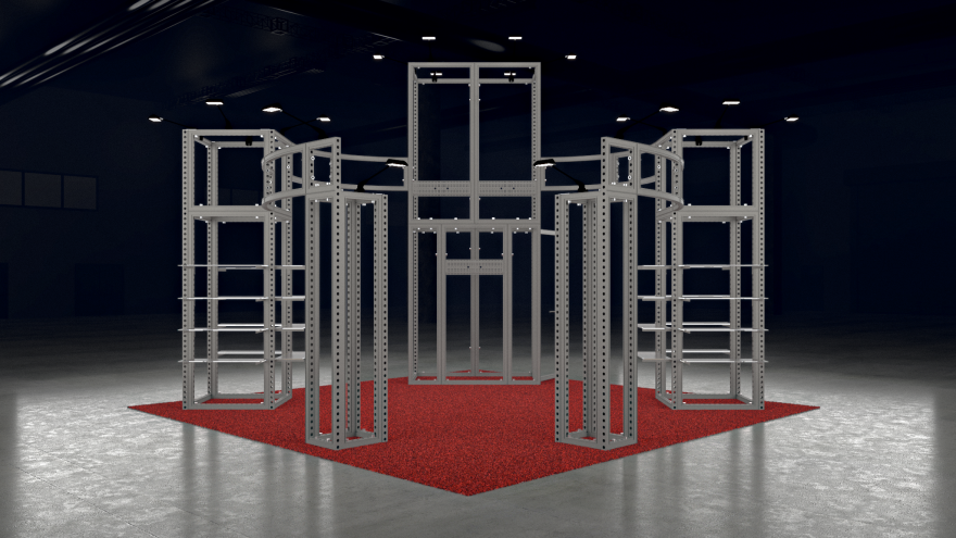 FOOT LOCKER贸易展展位提案设计-17