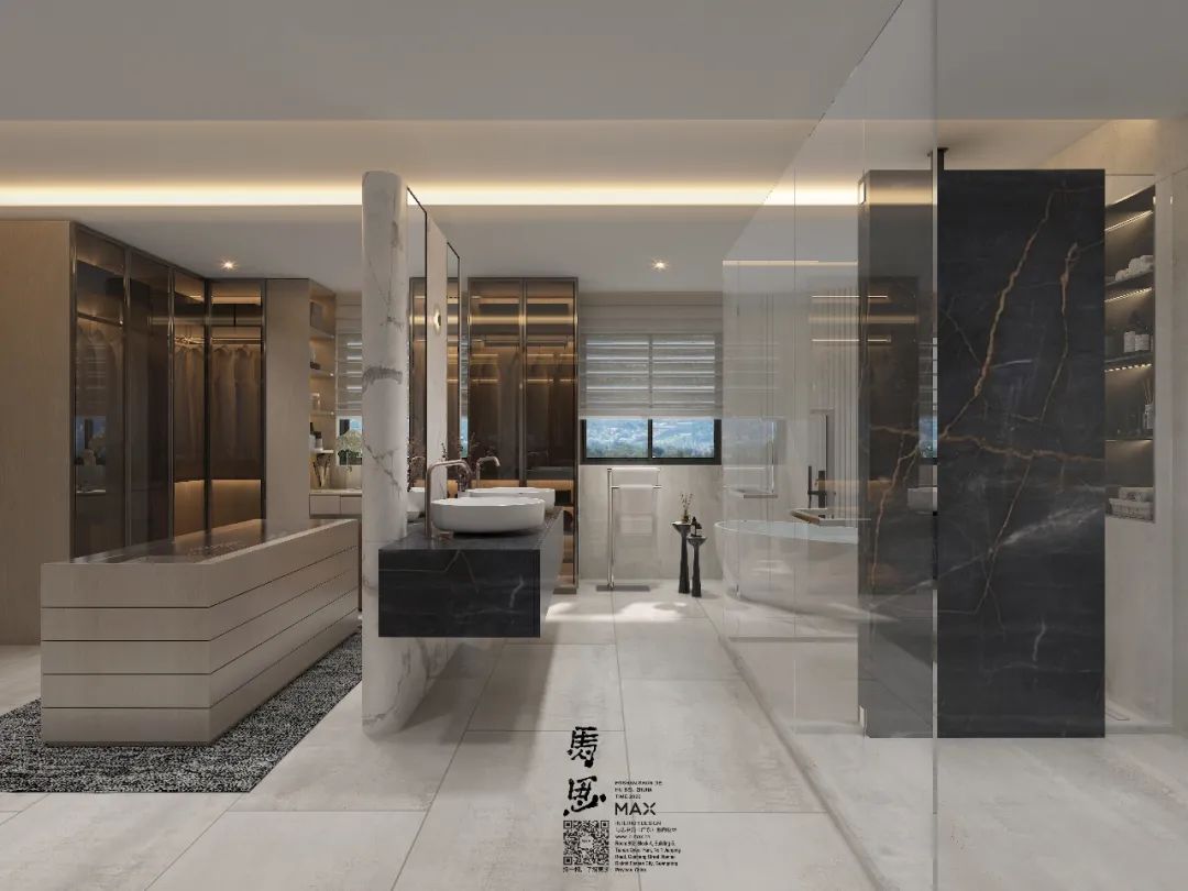 马思室内设计 | 温润雅致,静谧奢美,超凡脱俗的设计格调-104