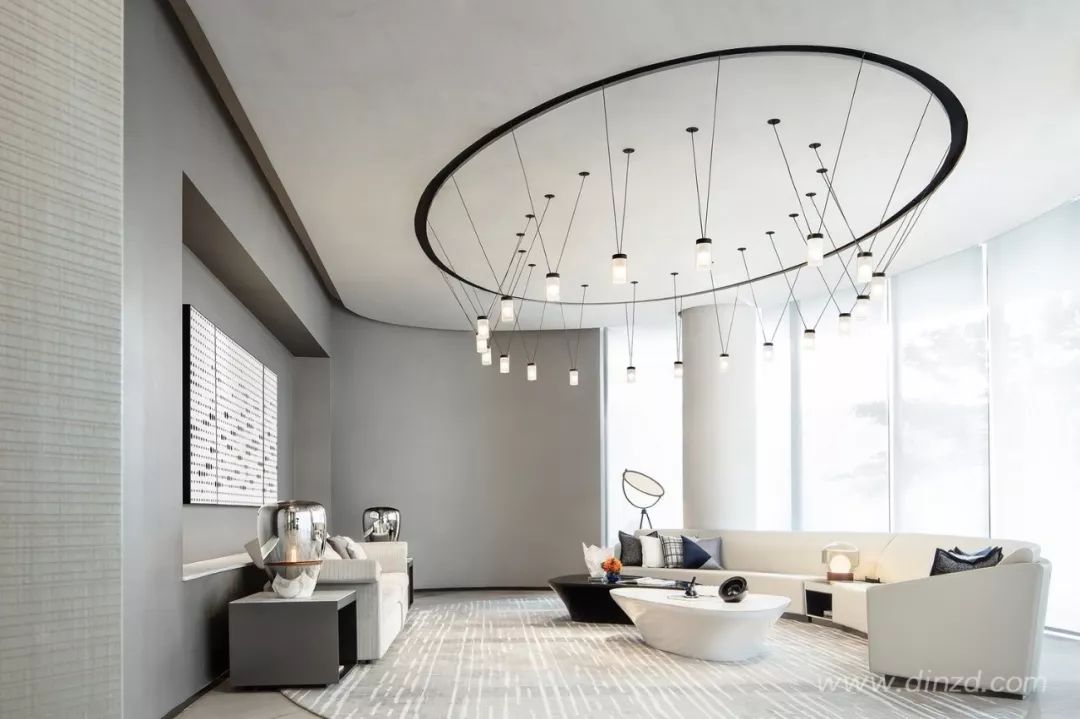 杭州世茂智慧之门产品体验中心——优雅新生,融于艺境-33