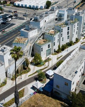 公寓建筑丨美国洛杉矶丨LOHA（Lorcan O'Herlihy Architects）