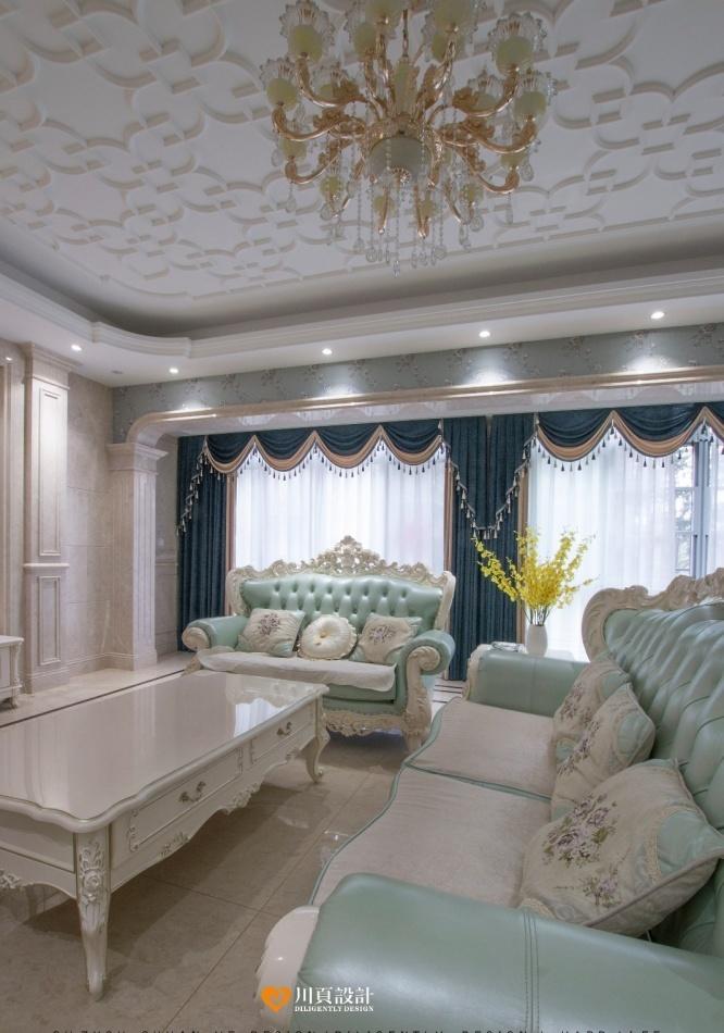 现代奢华欧式家居,演绎清雅贵气之美-6