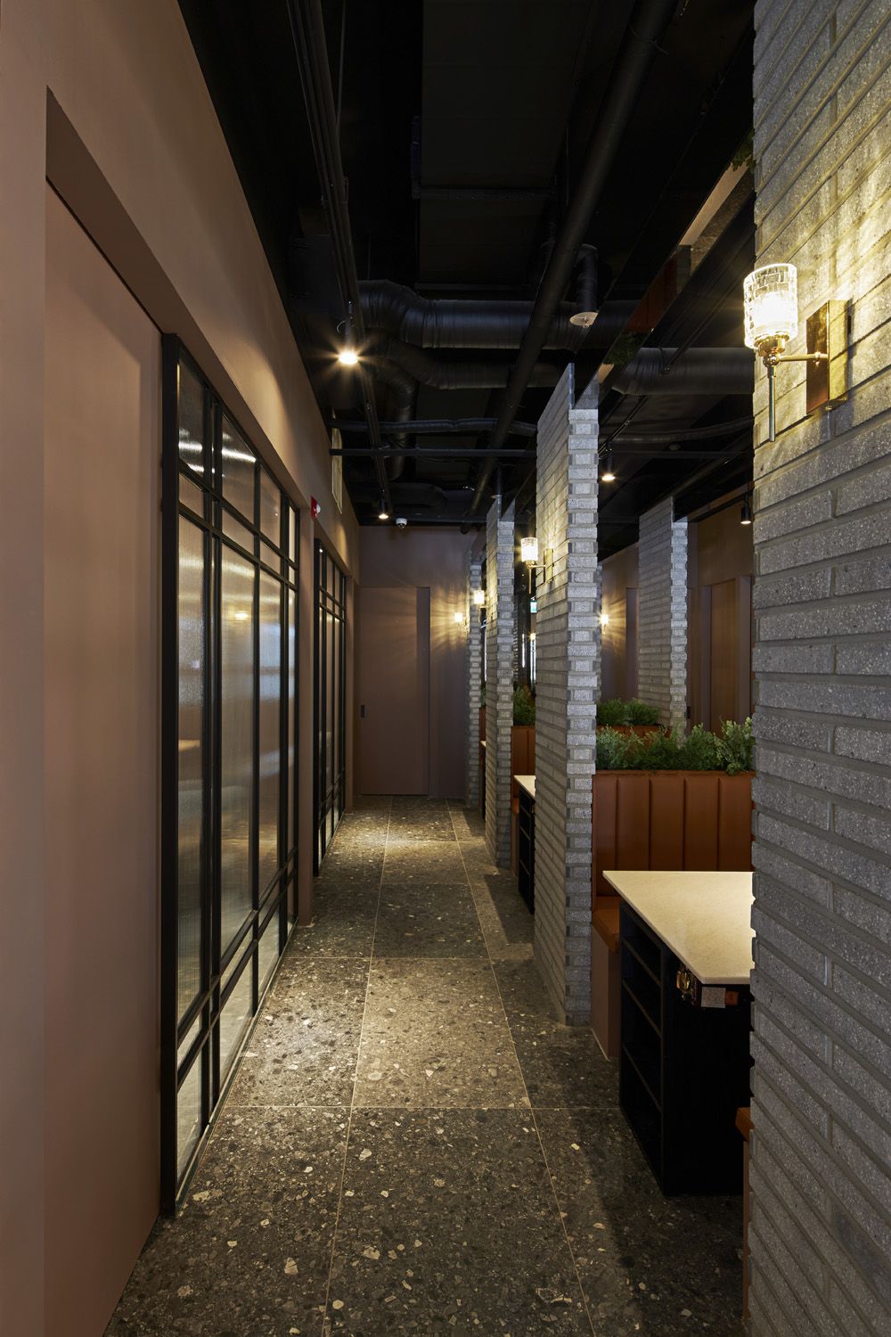 韩屋决 | 高级氛围的 80 平韩屋餐厅室内设计-24