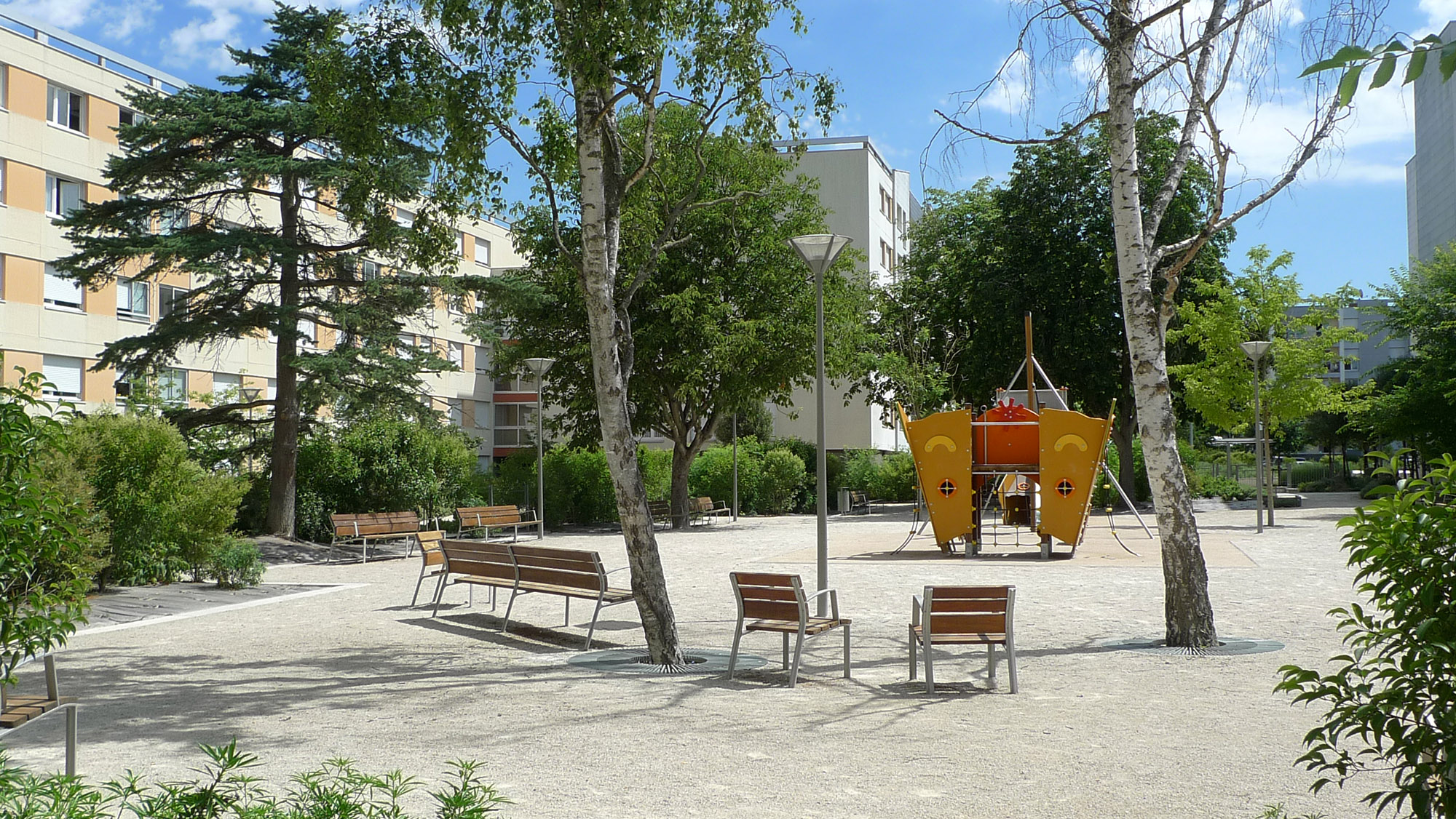 Quartier de la Madeleine - la résidentialisation - La Compagnie du Paysage-41