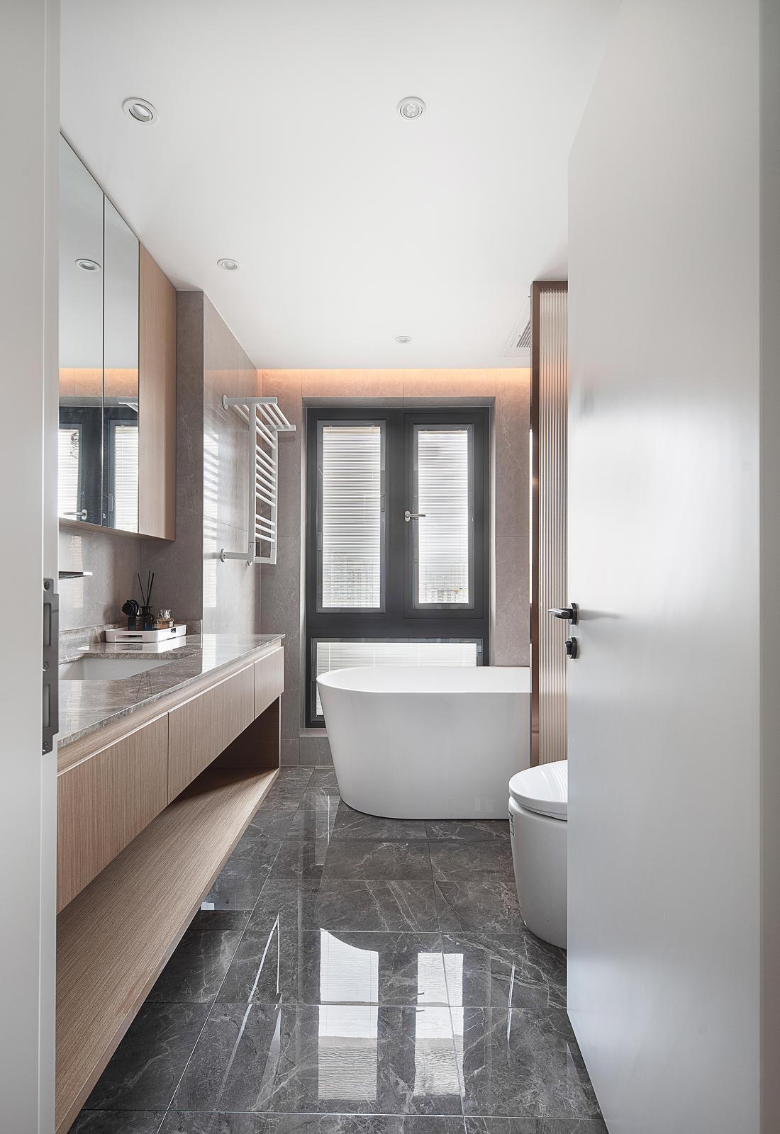 
原木与留白--现代轻奢舒适雅居 -22