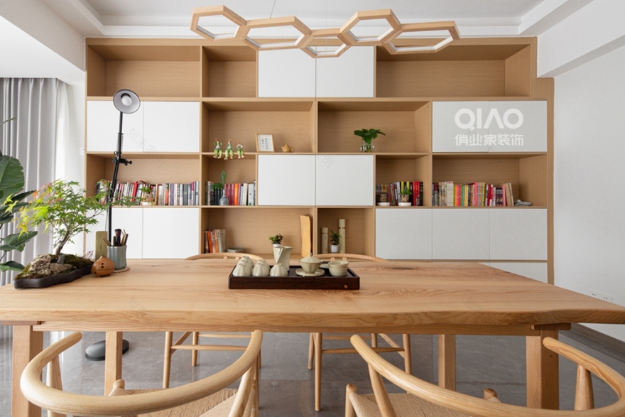 宏声公寓现代原木风装修案例丨中国重庆丨重庆俏业家装饰-44