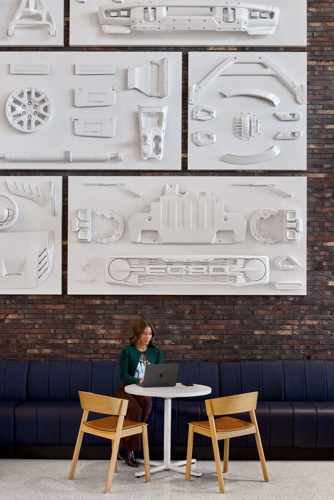 Ford福特全球总部丨美国迪尔伯恩丨Snohetta-52