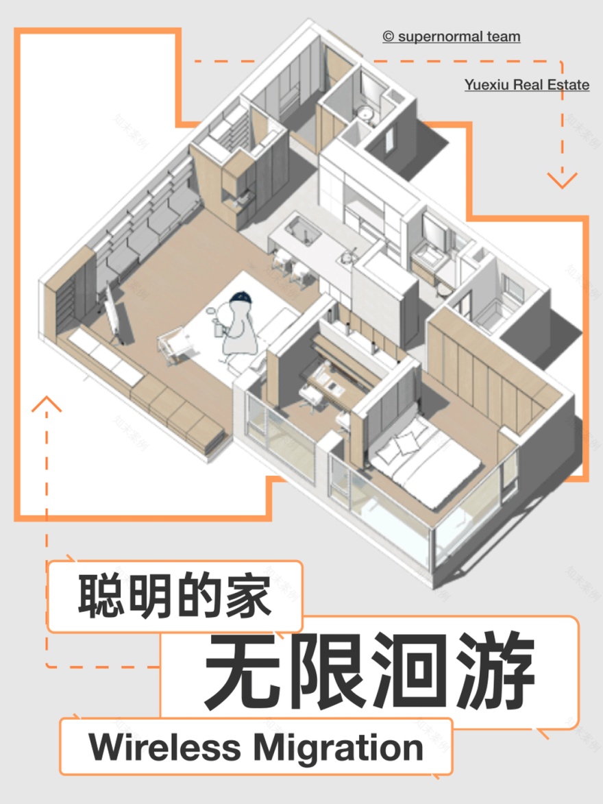 超级平常 | 洄游动线+场景化,越秀地产与超级平常为年轻家庭研发成长性新家-0