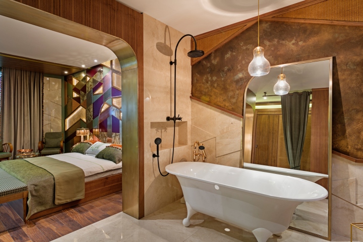 复古风情酒店客房设计-17