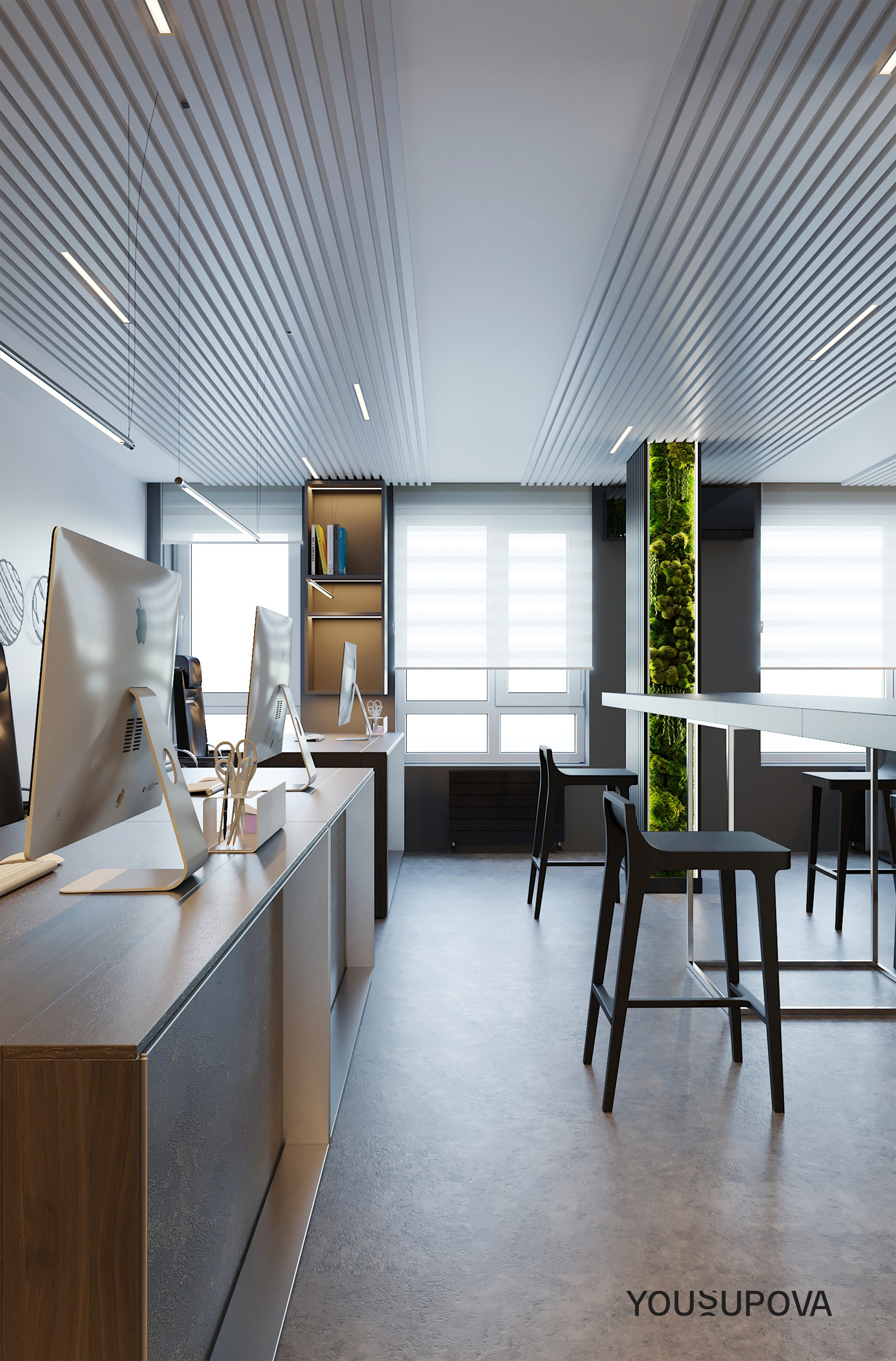 乌克兰基辅 YOUSUPOVA 商业办公空间-14