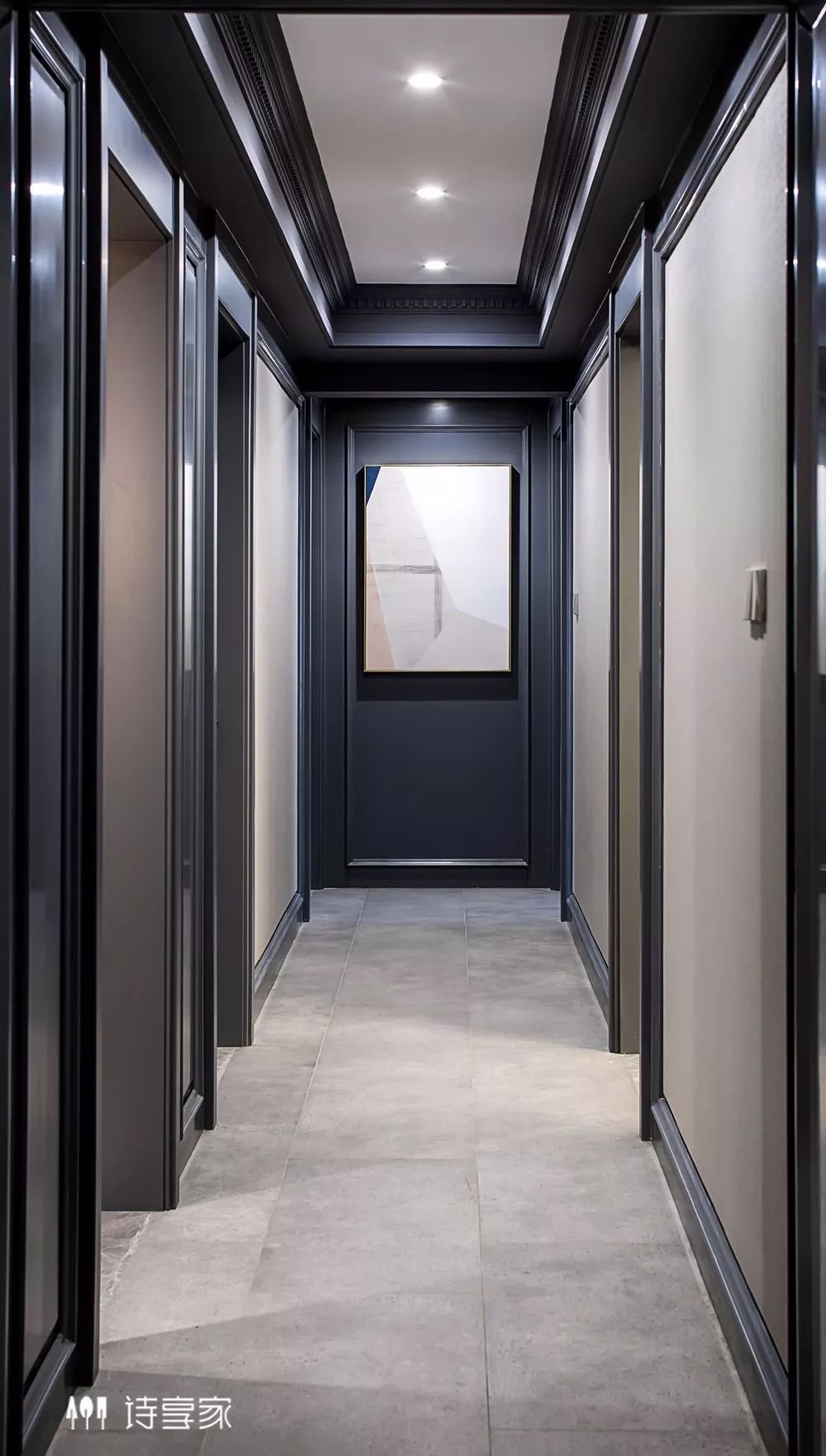 万科金域蓝湾 240㎡现代摩登家居,儿童元素与高级灰的惊艳碰撞-46