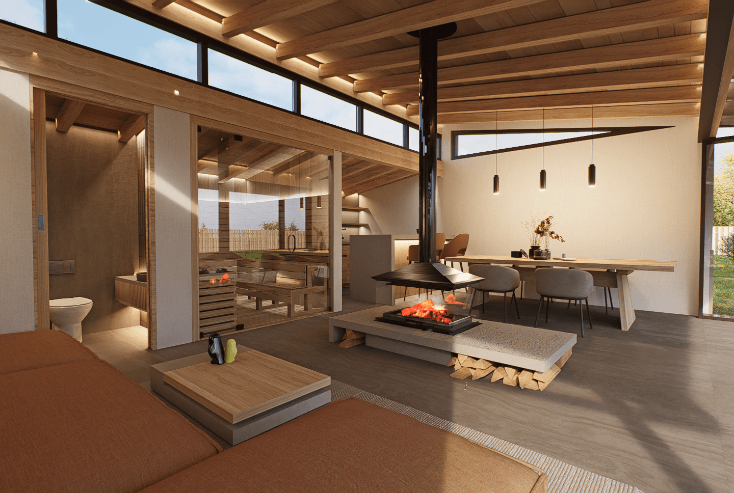 40 m² Relax House | Minimal Wooden Retreat-29