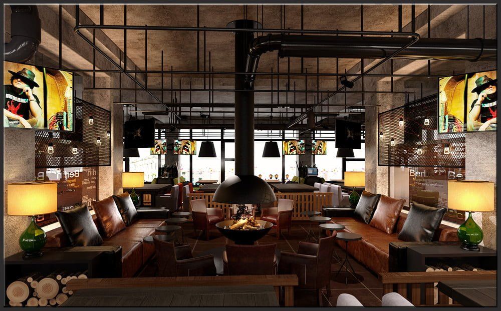 “柏林”啤酒厂和酒吧室内项目丨俄罗斯喀山-41