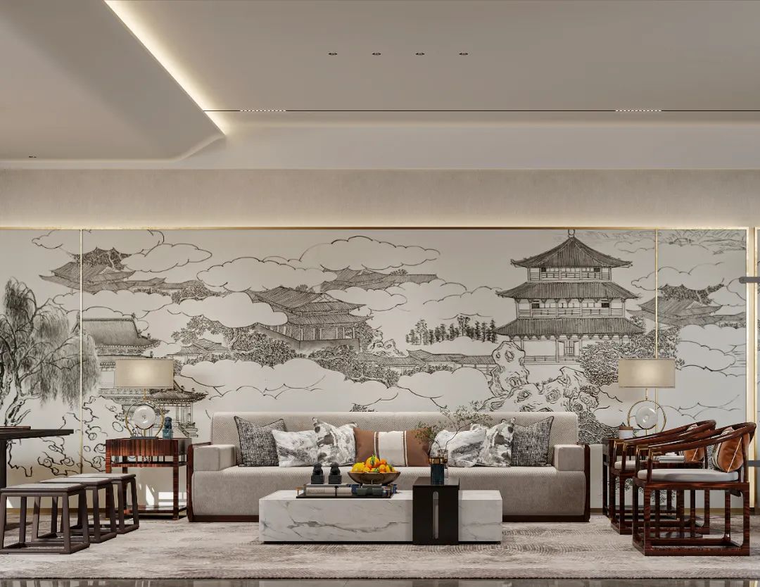 265㎡新中式私宅丨中国包头丨阿迪-27