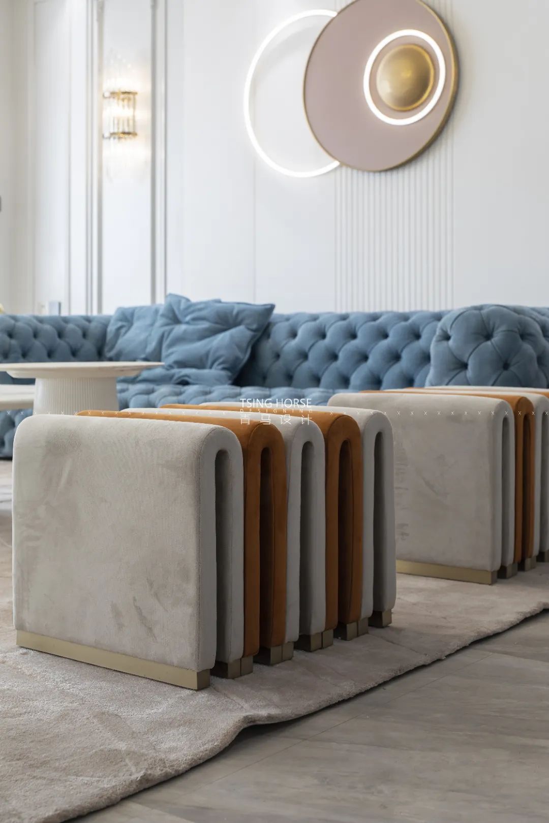 鼎鑫万和法式奢华大平层设计丨苏怡人,王清玉设计团队-27