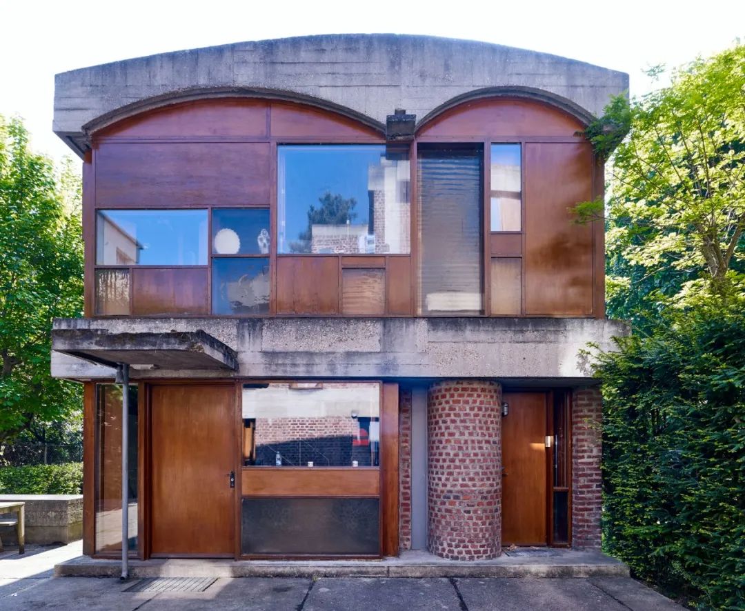 Maisons Jaoul 私人住宅设计丨法国巴黎丨勒·柯布西耶-11