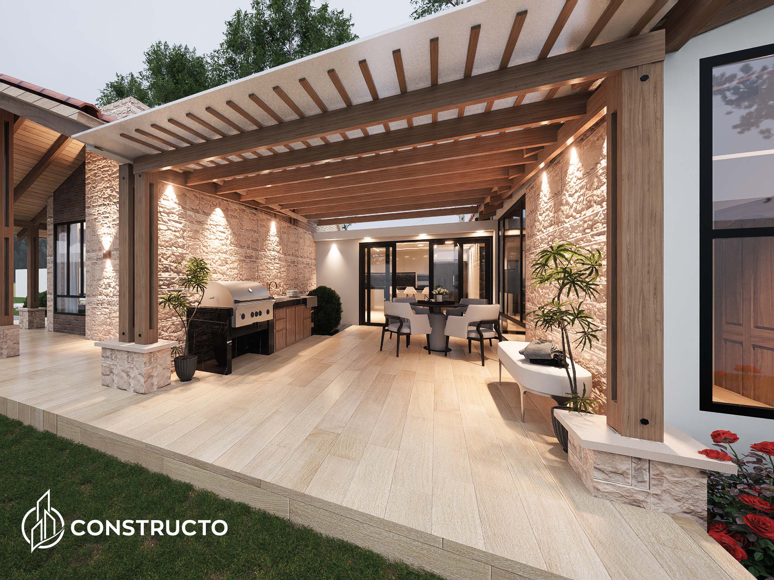 VIVIEND MADERA TEJA Y LADRILLO-2