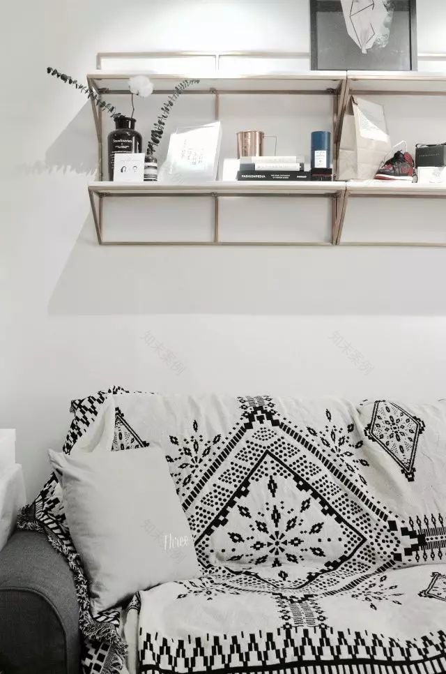 3个月爆改45㎡二手房,竟装下了浴缸、衣帽间和一整面墙的鞋柜!-71