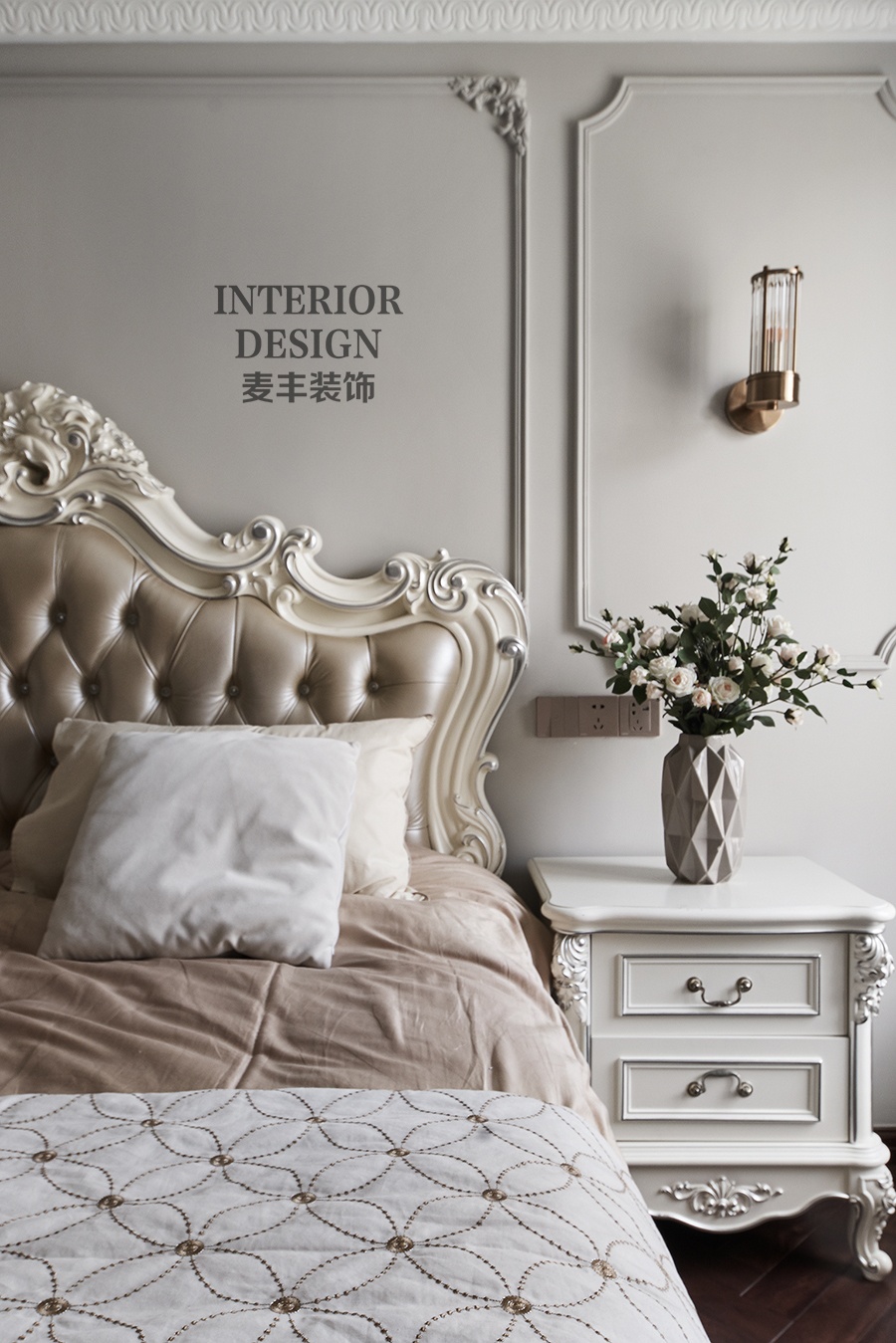 东方星城 130㎡法式轻奢住宅丨麦丰国际设计-36