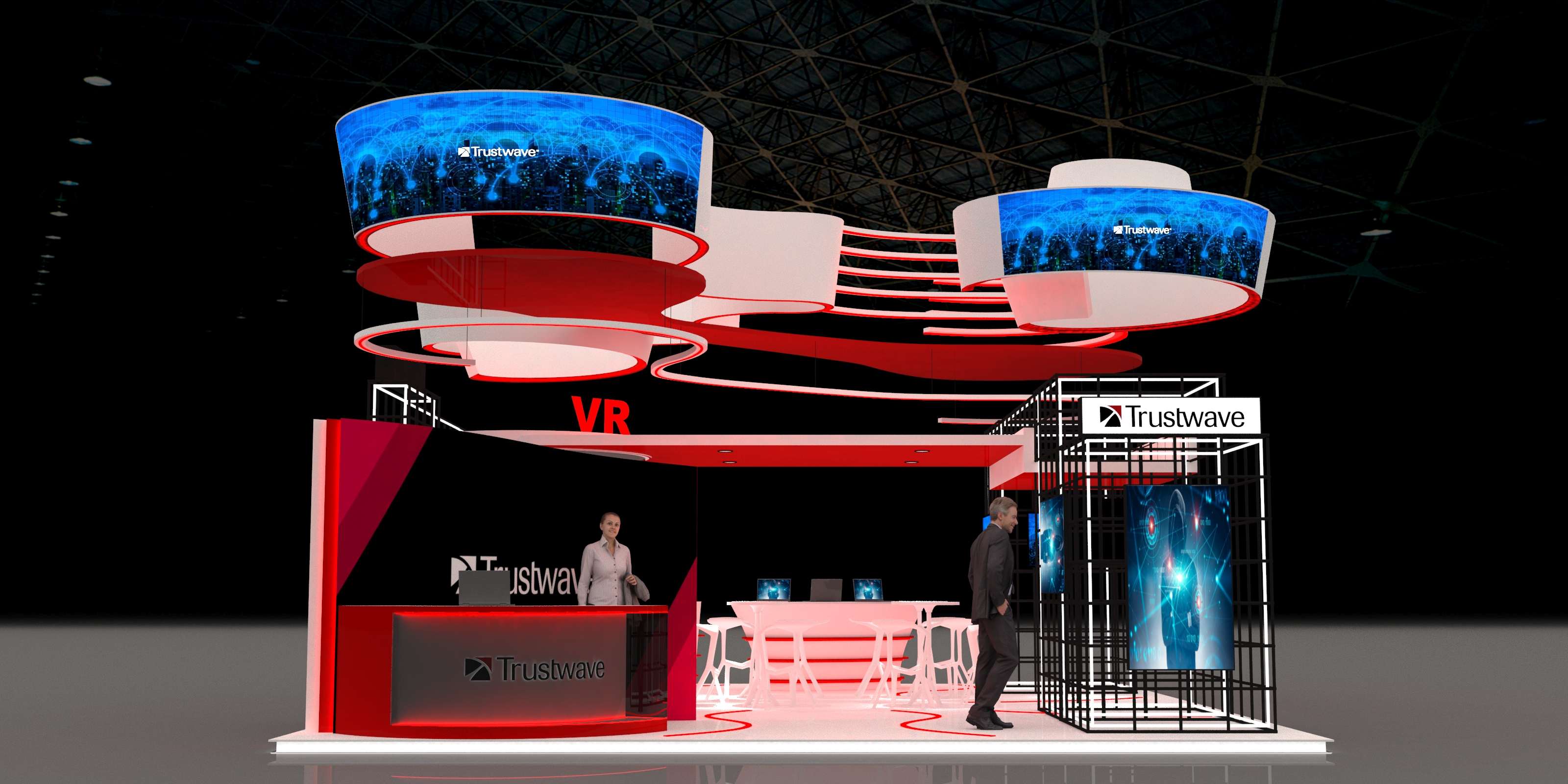 Singtel / Trustwave Booth-1