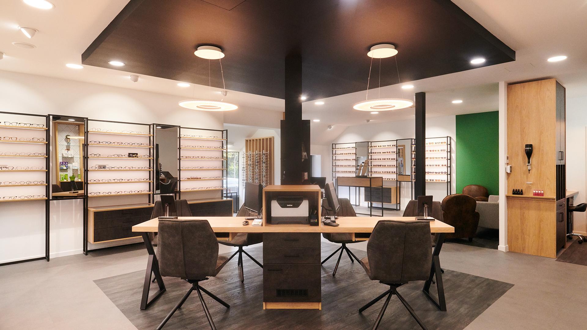 Les Binocles Bauloises眼镜店工业风改造丨JBCC-11