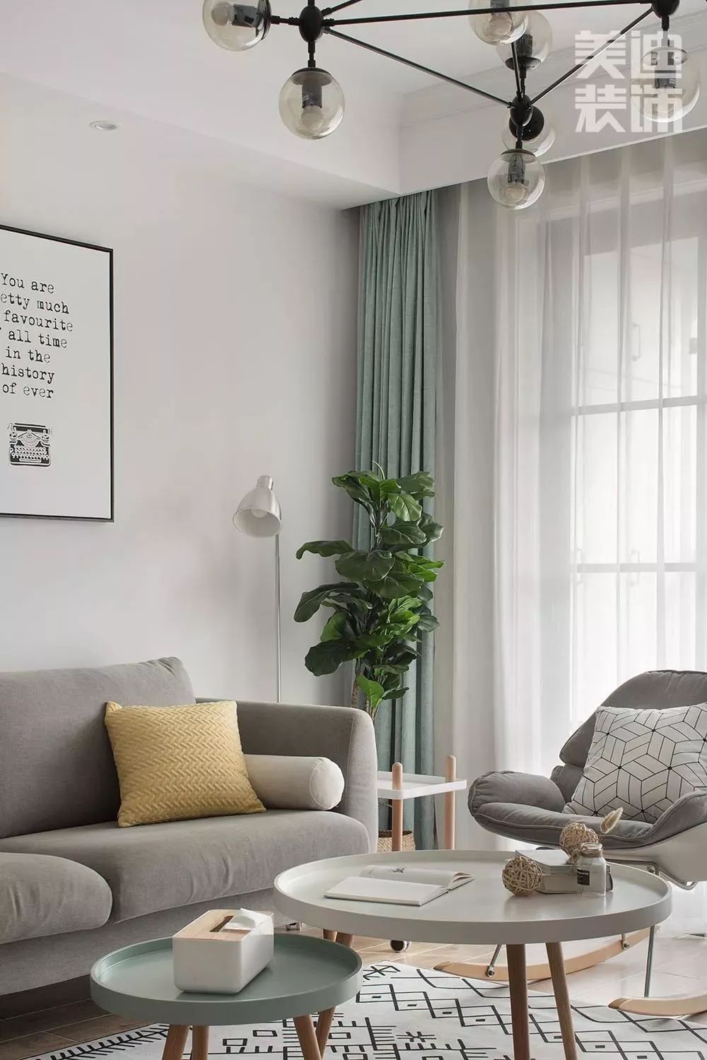 小清新北欧风，给你不一样的居家体验-34