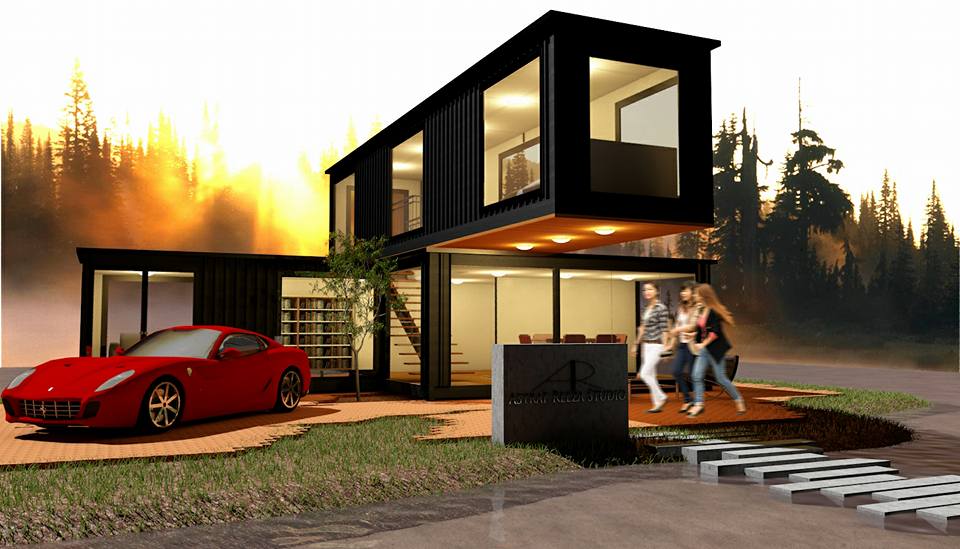 集装箱创意办公室设计-3