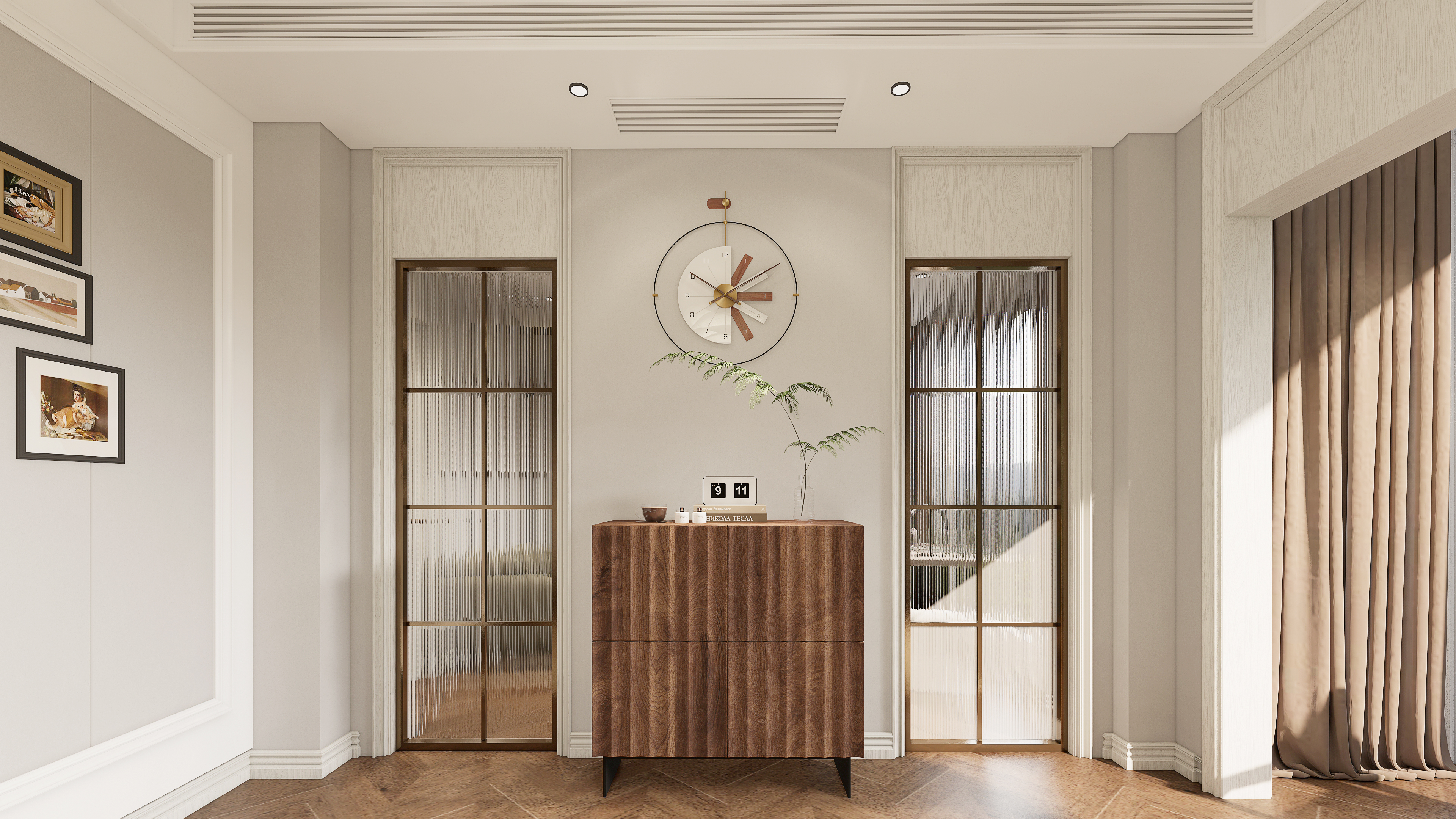 现代美式别墅设计作品丨中国扬州丨南京云间万象空间设计-43