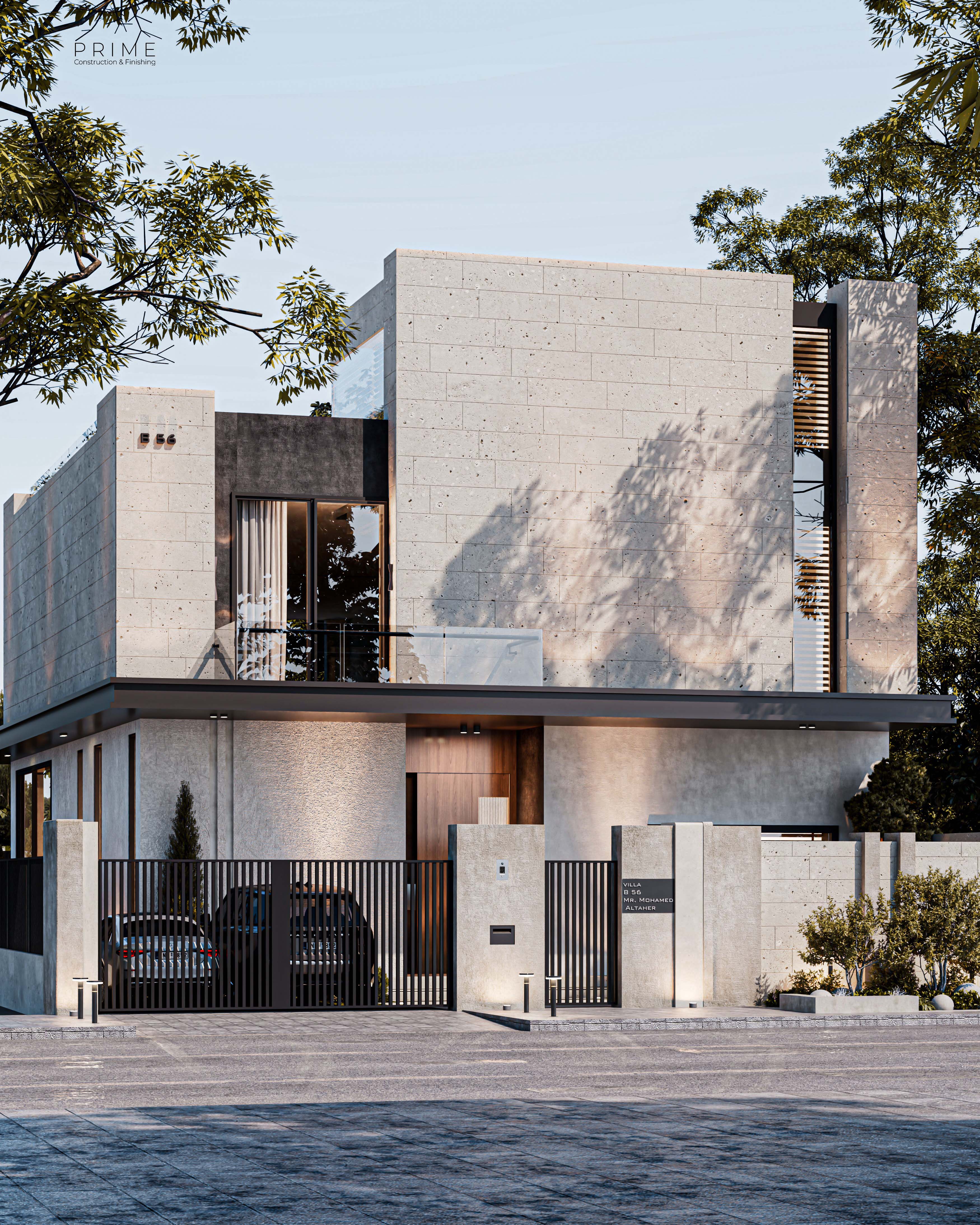 现代别墅立面设计丨芬兰波里丨Prime studio-12