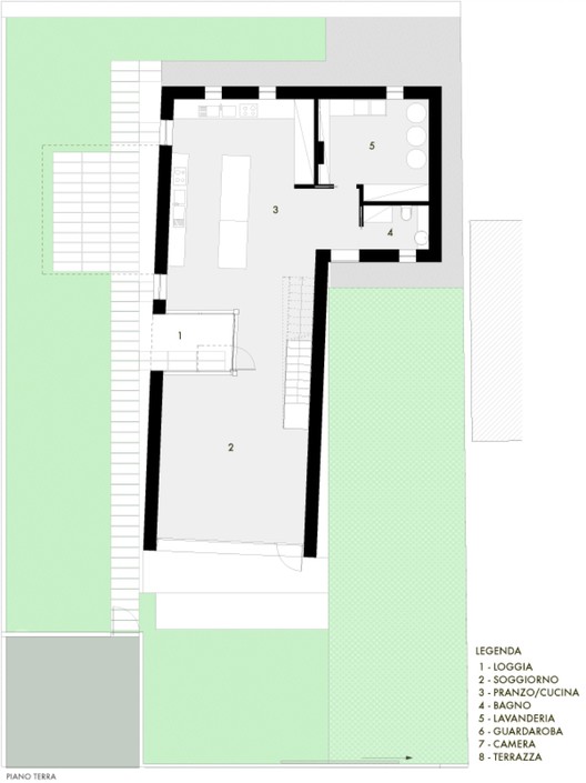 意大利 Treviso 郊区“T”形住宅设计-17