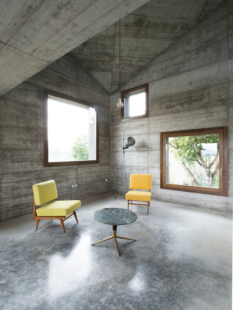 意大利山间度假屋,开放式空间与自然景观完美融合-55