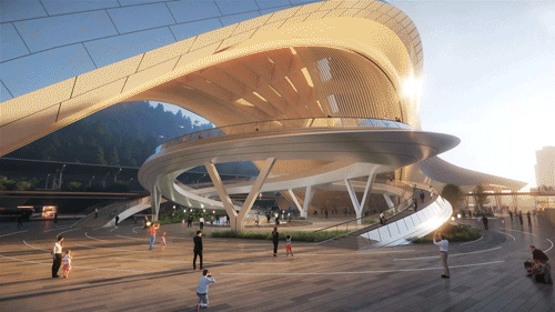 惠阳站综合交通枢纽丨中国惠州丨Aedas-75