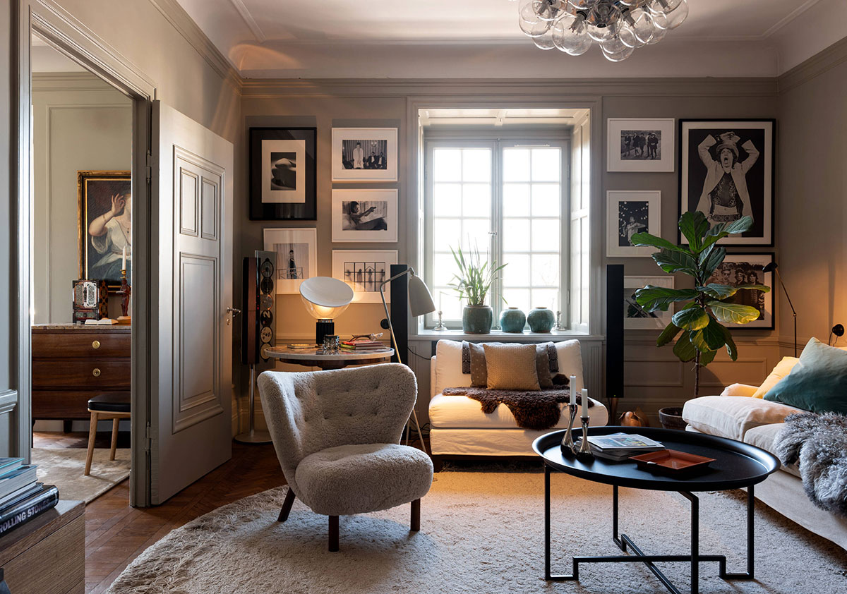 瑞典风情公寓 | 细节装饰展现温馨舒适-10