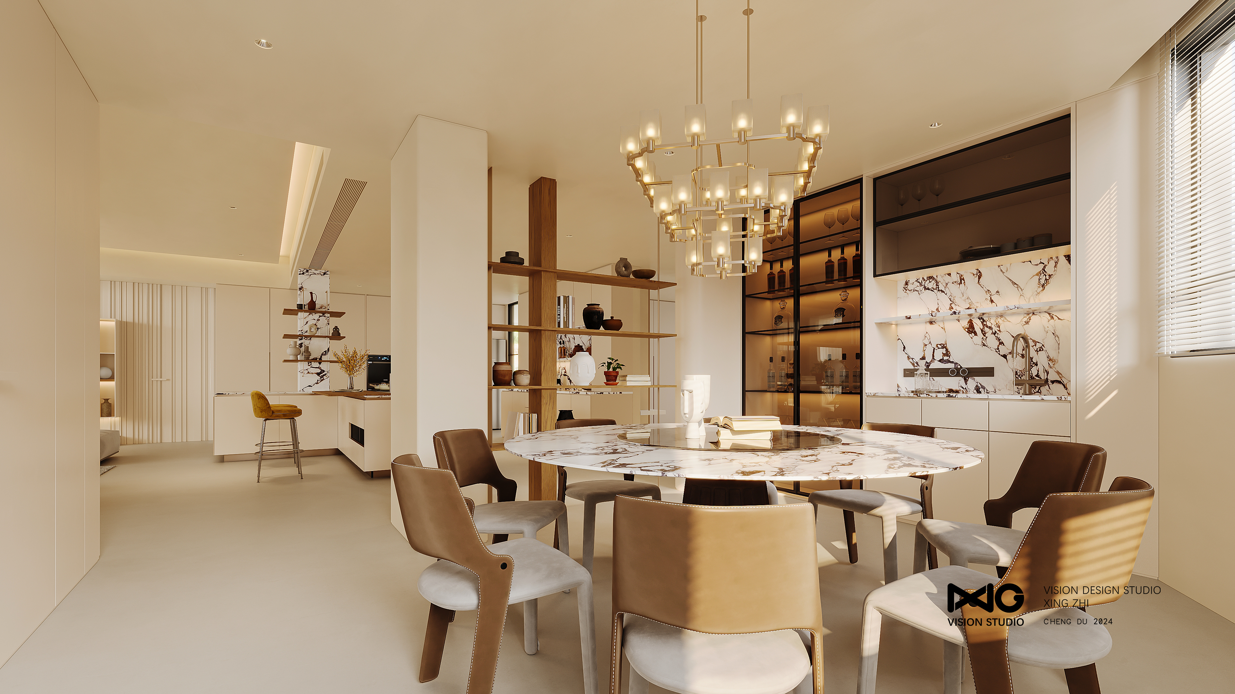 私宅暖阳丨行之表现工作室-14