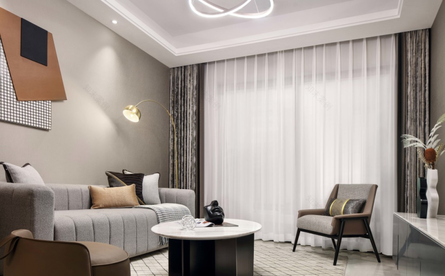 李府公馆 · 现代艺术豪宅设计丨米洛映象-5