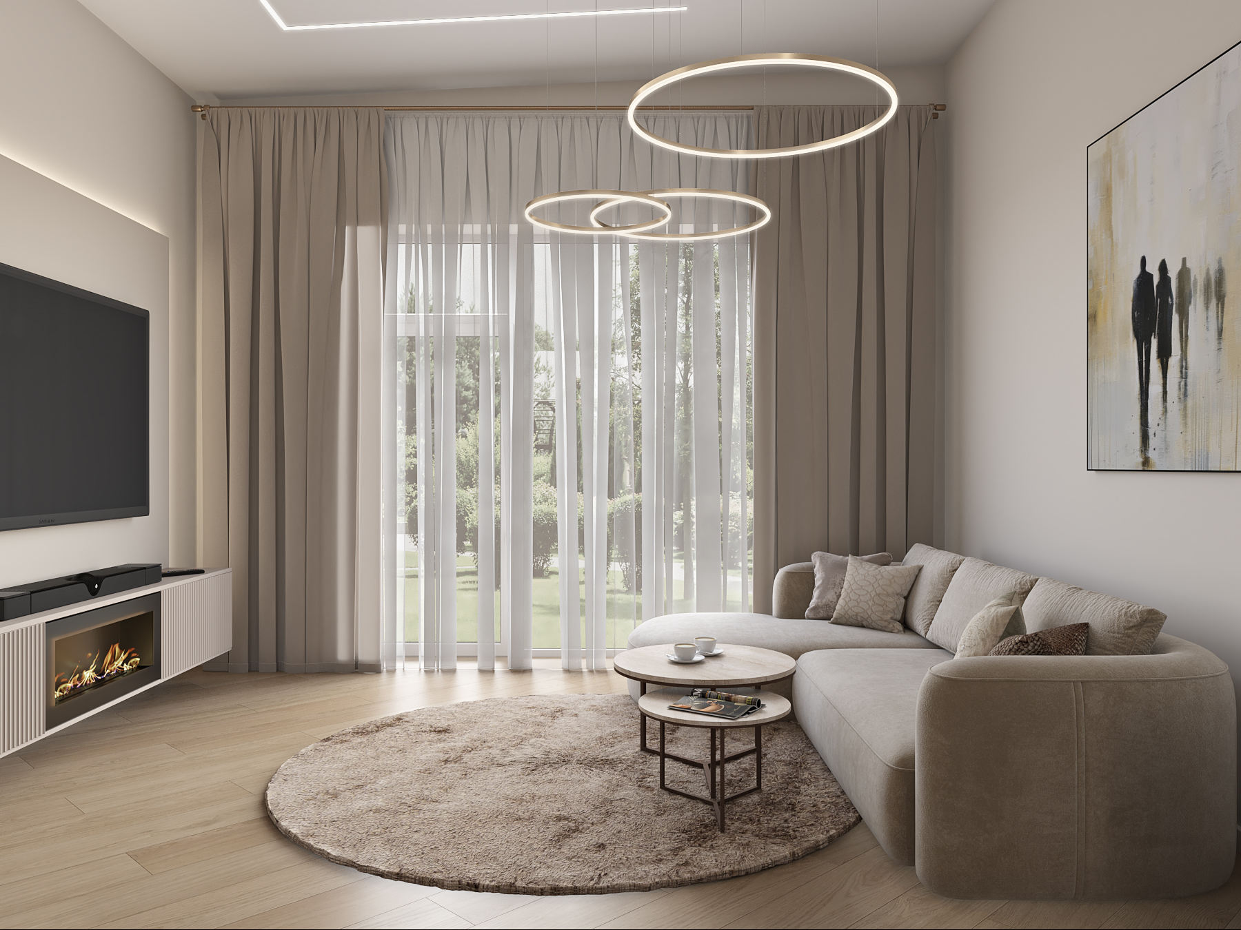 Гостиная-кухня-4