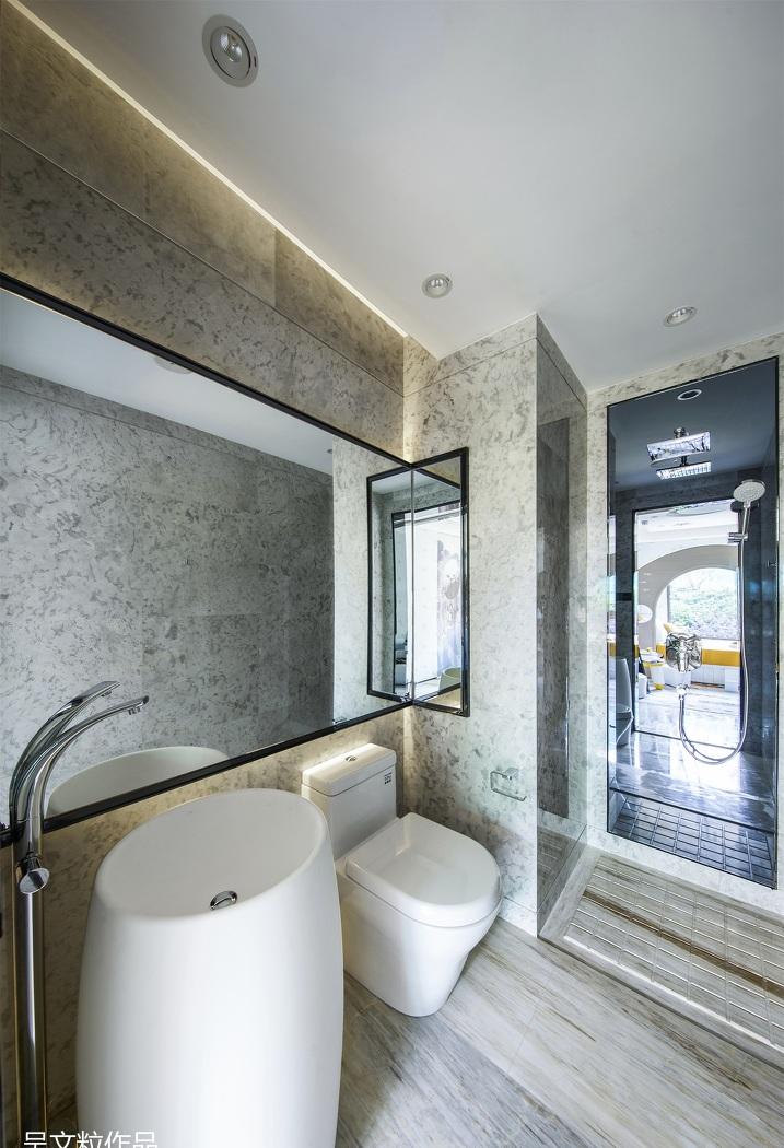 吴文粒丨样板间丨杭州·长龙领航90户型样板房-3