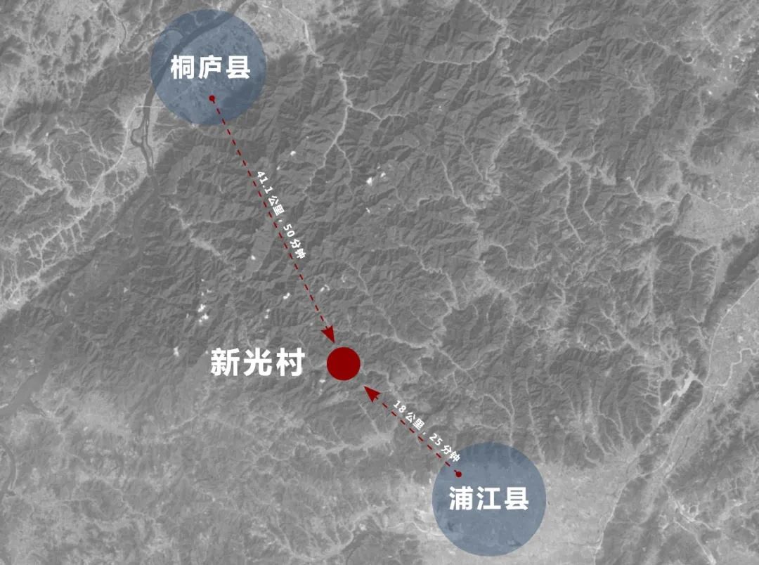 浦江新光村接待中心及公共书屋设计丨中国金华丨尌林建筑设计事务所-11