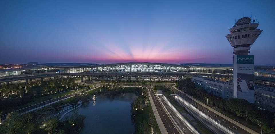 杭州萧山国际机场 T4 航站楼 | 莲下泛舟,桂雨飘香-118