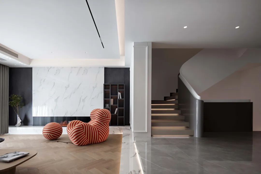 极简古典 · 宁波 700㎡别墅私宅的诗意设计丨中国宁波丨茧界设计(上海)有限公司-24