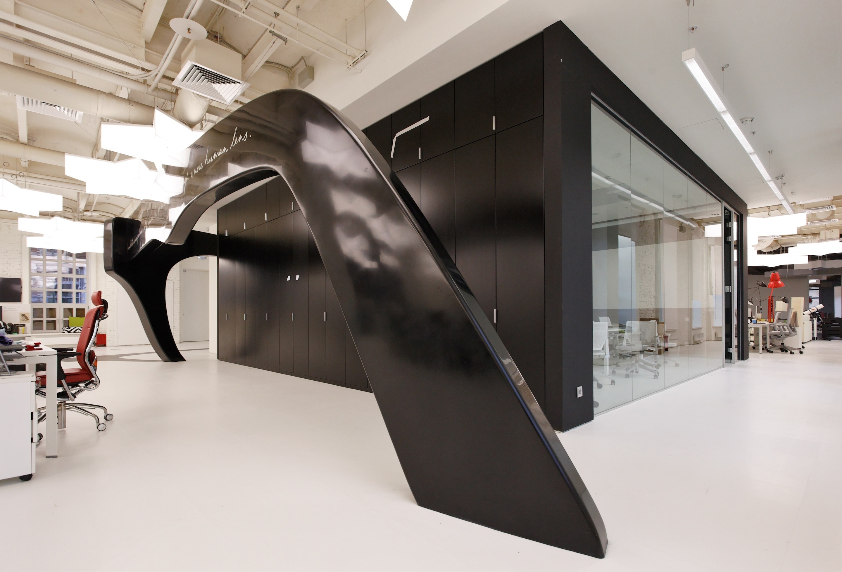 莫斯科 Leo Burnett 办公室 | 艺术画廊般的现代办公空间-37