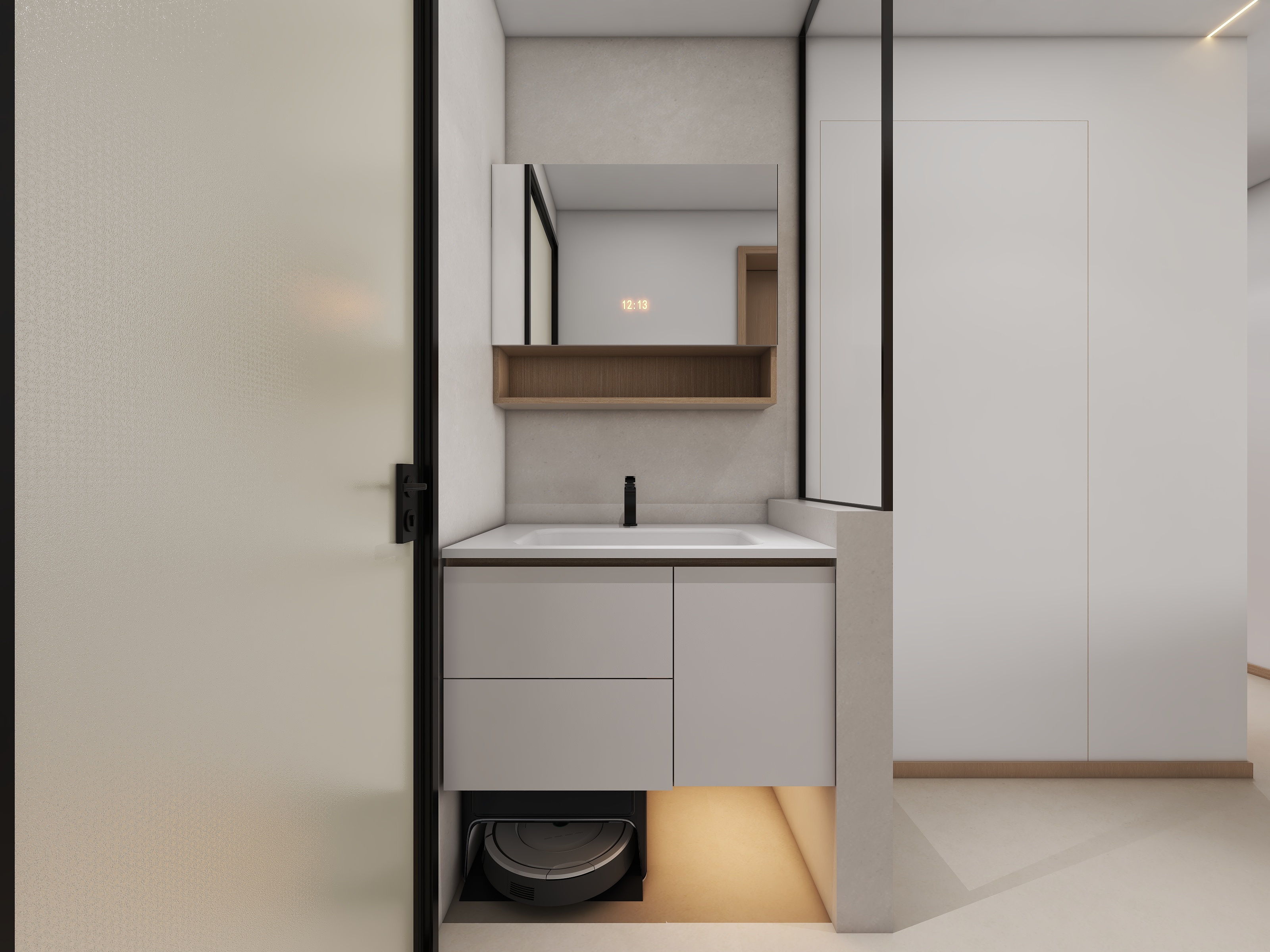 四川岳池雍合湾（123平方现代原木两居室）-56