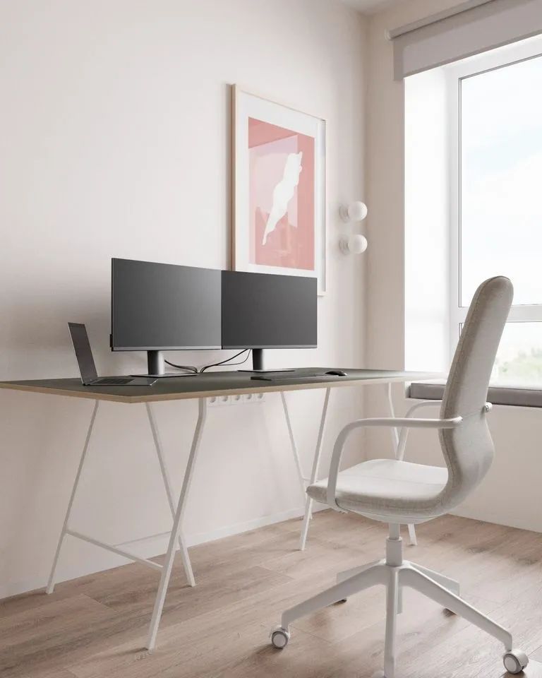 现代一室一厅 68㎡公寓丨室内设计工作室 nude-54