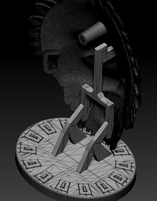 Aztec Jaguar Warrior Mask-22