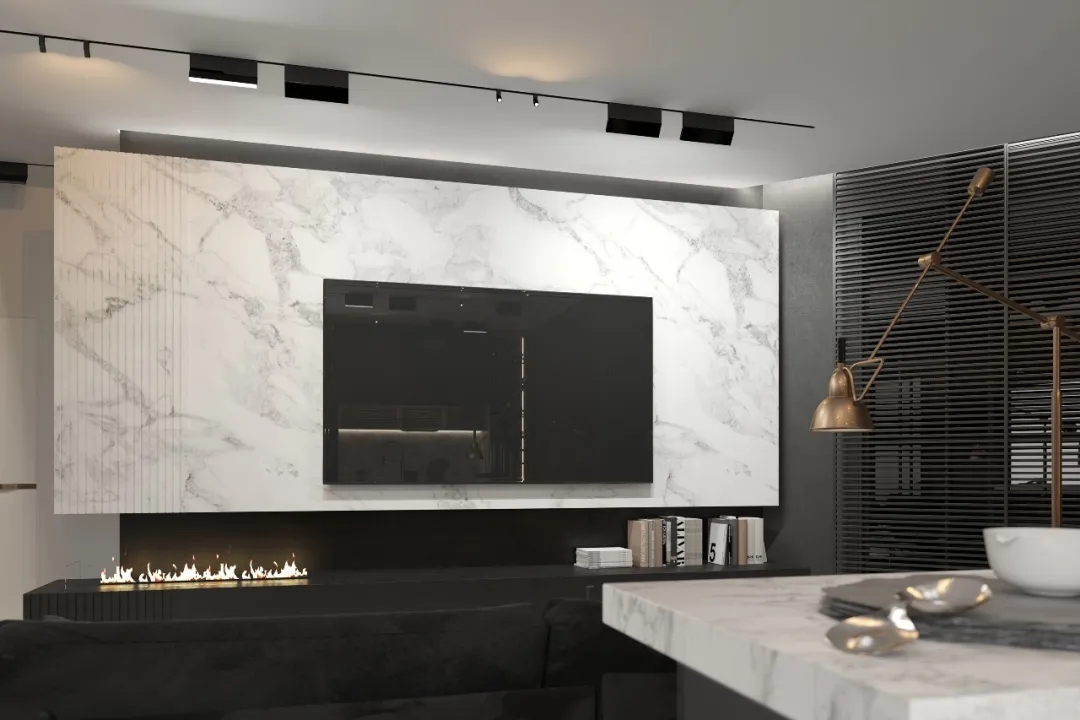 高级黑＋极简白的质感奢华-2