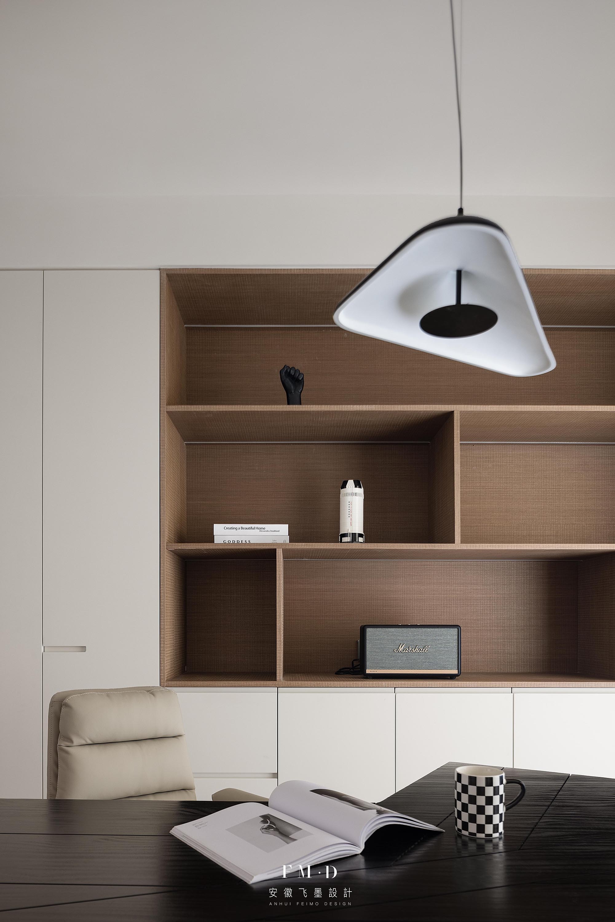 独居男士的130㎡极简风丨中国合肥丨飞墨设计组-49