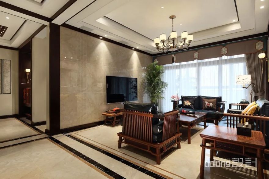 董龍设计揭秘 | 解锁客厅“C 位出道”的秘密-122