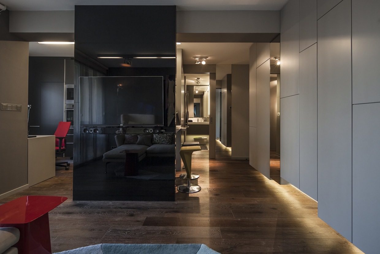 美丽小公寓现代时尚装饰设计丨Suto Interior Architects-8